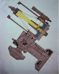 An old sketch of the telescope